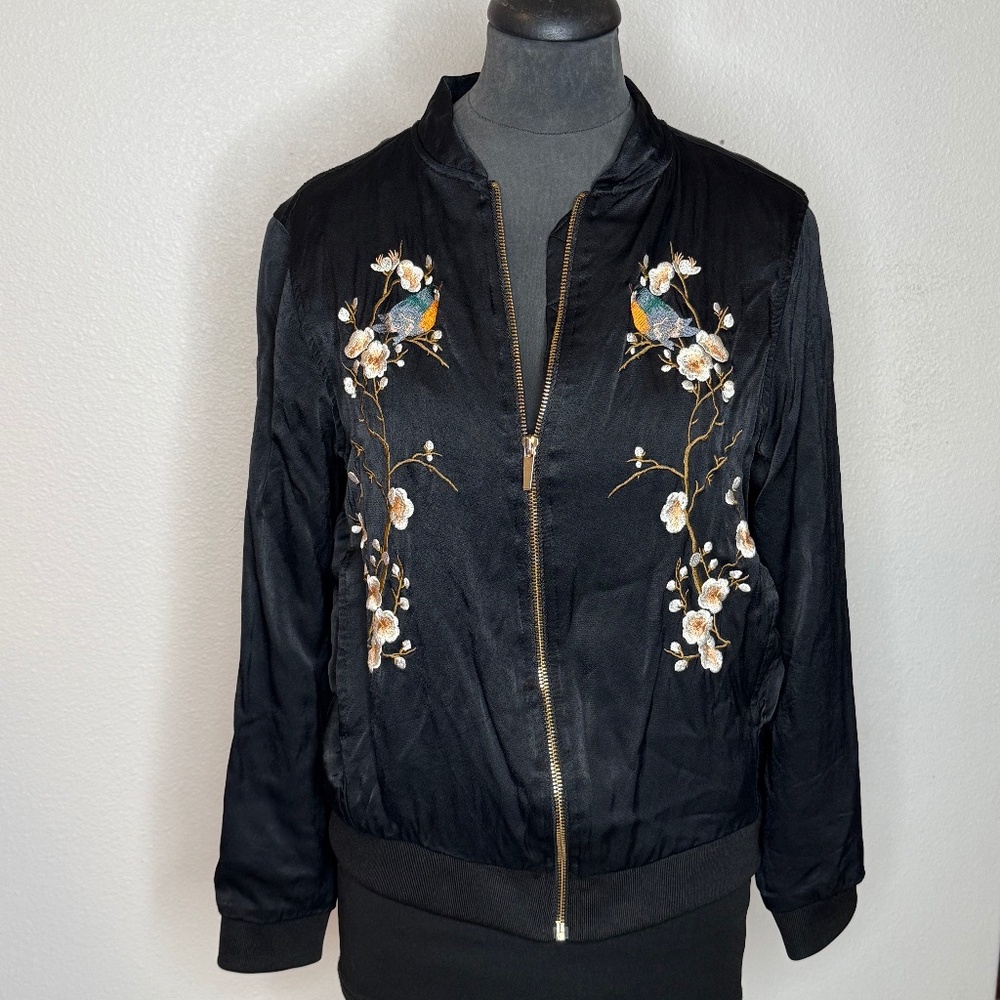 Zara Woman Embroidered Jacket